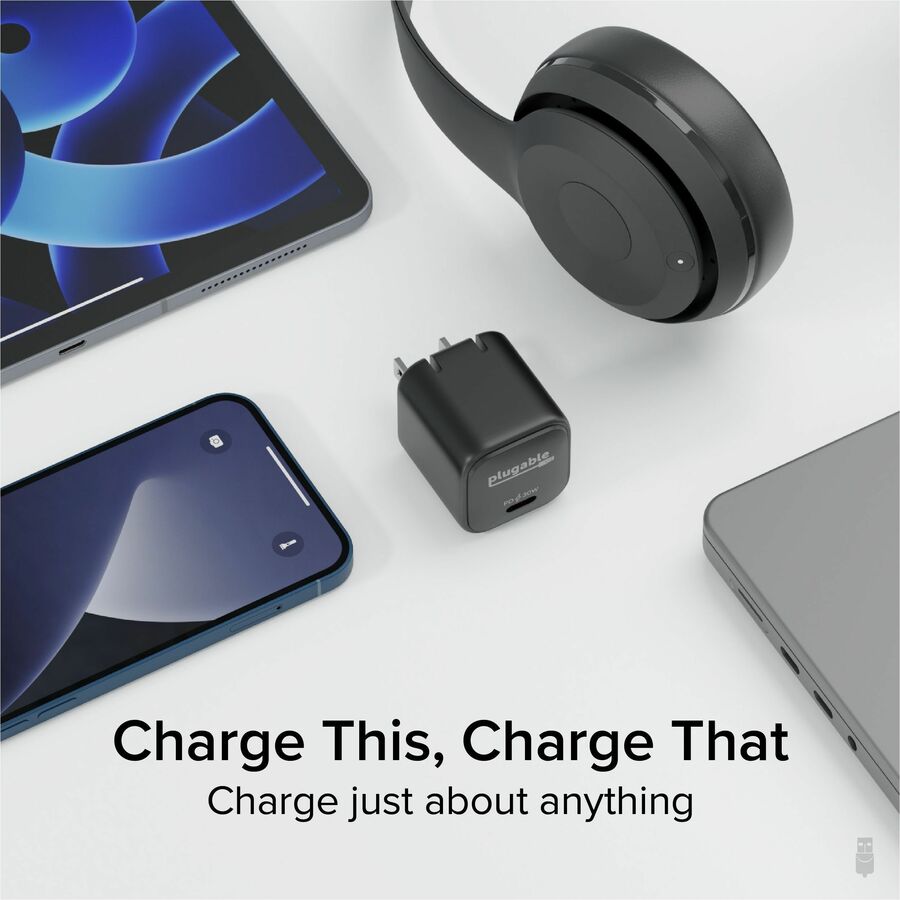 3PK PLUGABLE GAN USB C CHARGER