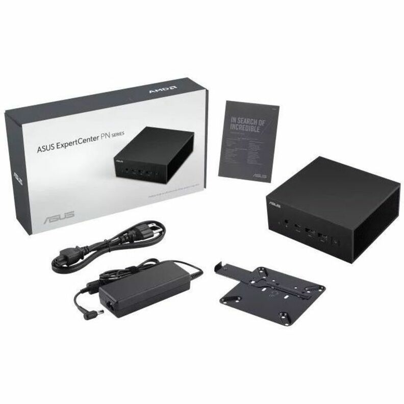 Asus ExpertCenter PN53 PN53-SYS715X1TD-R Desktop Computer - AMD Ryzen 7 7735HS - 16 GB - 512 GB SSD - Mini PC - Black