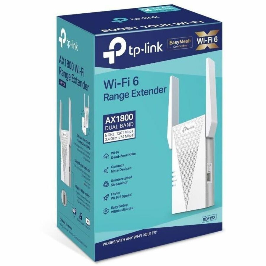 AX1800 WI-FI 6 RANGE EXTENDER