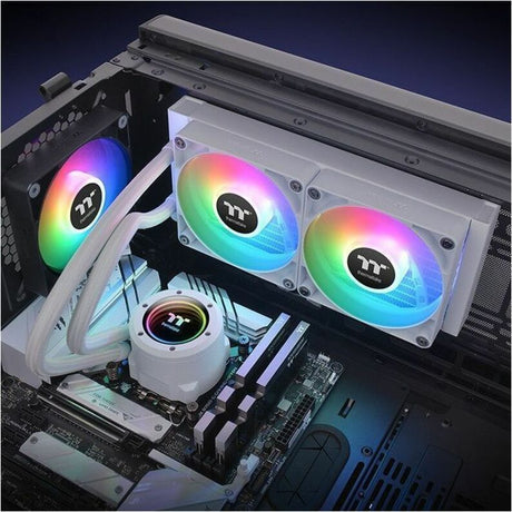 Thermaltake TH240 V2 ARGB Sync All-In-One Liquid Cooler - Snow Edition