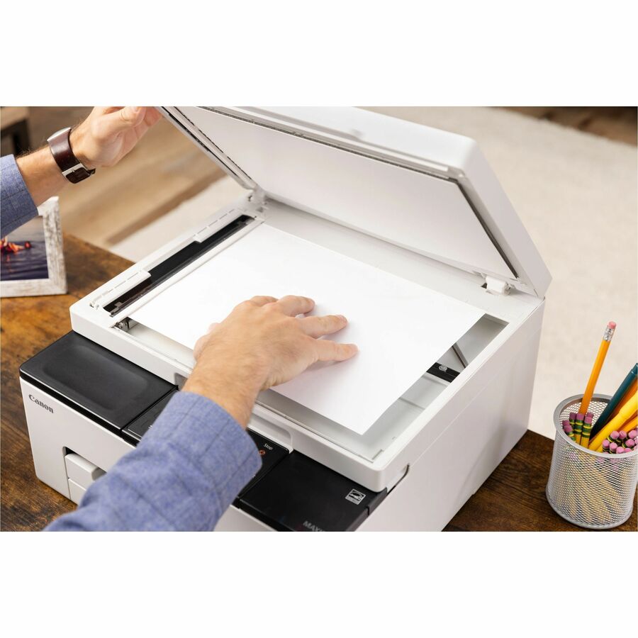 Canon MAXIFY GX2020 Wired & Wireless MegaTank Inkjet Multifunction Printer - Color