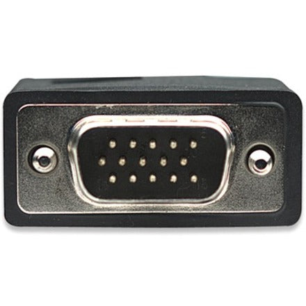 Manhattan SVGA HD15 Male to HD15 Male Monitor Cable with Ferrite Cores, 30', Black