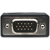 Manhattan SVGA HD15 Male to HD15 Male Monitor Cable with Ferrite Cores, 30', Black