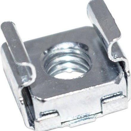 Intellinet Network Solutions M6 Cage Nut Set for Server, Rack or Cabinet, Includes Cage Nuts, Screws and Plastic Washers, 50 Pieces Each