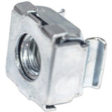 Intellinet Network Solutions M6 Cage Nut Set for Server, Rack or Cabinet, Includes Cage Nuts, Screws and Plastic Washers, 50 Pieces Each