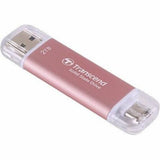 Transcend ESD310 2 TB Portable Solid State Drive - External - Pink