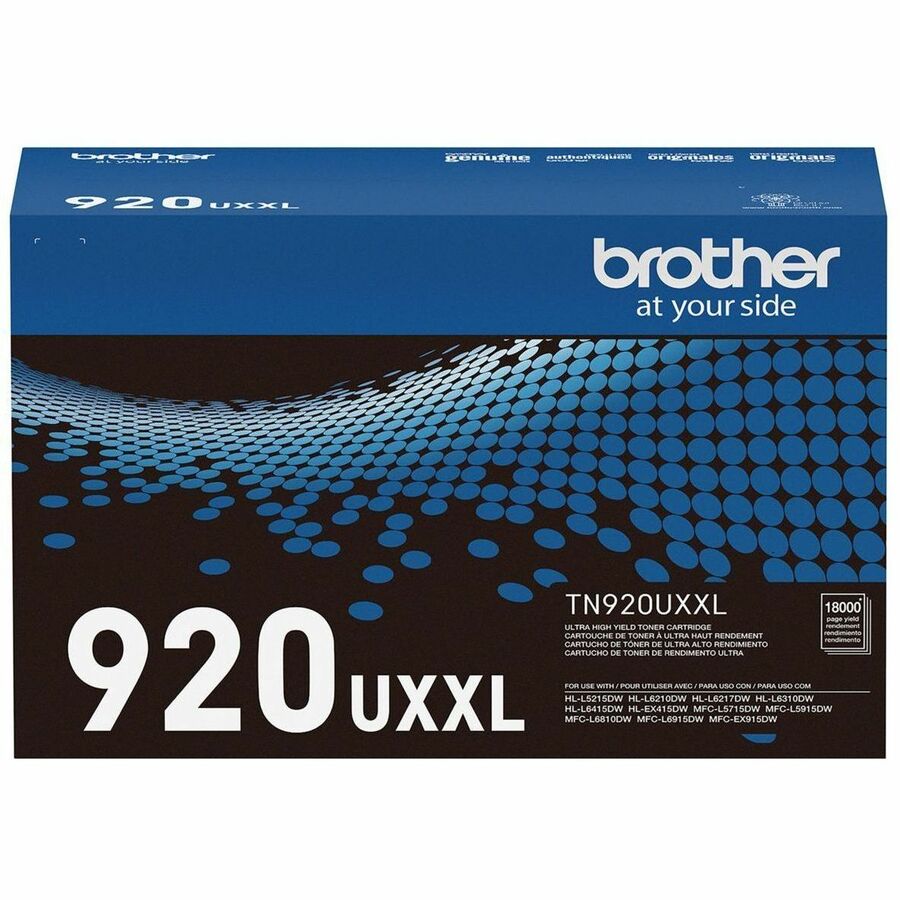 Brother Genuine TN920UXXL Ultra High-yield Toner Cartridge