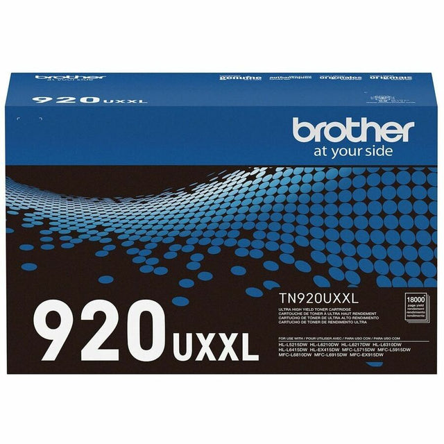 Brother Genuine TN920UXXL Ultra High-yield Toner Cartridge
