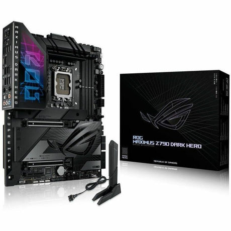 Asus ROG Maximus Z790 Dark Hero Gaming Desktop Motherboard - Intel Z790 Chipset - Socket LGA-1700 - ATX