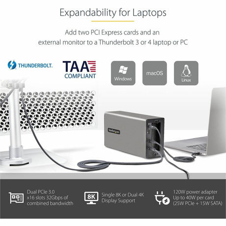 THUNDERBOLT 3 PCIE CHASSIS DUAL