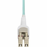 StarTech.com 5m (16.4ft) LC to LC (UPC) OM4 Switchable Fiber Optic Cable 50/125, 100G, Toolless Polarity Switching, LSZH Fiber Jumper Cord