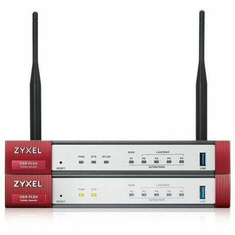 ZYXEL USGFLEX50 - VPN Network Security Firewall Router for Home & Small Business | Hardware Only | Wifi 6 802.11ax | Web Content Filter Option | Nebula Cloud Option | TAA Compliant