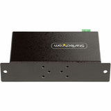 StarTech.com 4-Port Managed USB Hub, Heavy Duty Metal Industrial Housing, ESD & Surge Protection, Wall/Desk/Din-Rail Mountable, USB 5Gbps