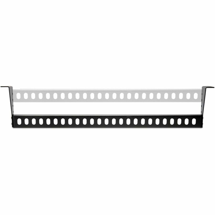 StarTech.com 1U Horizontal Cable Management Bar w/Adjustable Depth, 19" Rack-Mountable Lacing Bar For Organized Racks/Cabinets/Patch Panel