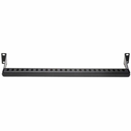 StarTech.com 1U Horizontal Cable Management Bar w/Adjustable Depth, 19" Rack-Mountable Lacing Bar For Organized Racks/Cabinets/Patch Panel