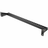 StarTech.com 1U Horizontal Cable Management Bar w/Adjustable Depth, 19" Rack-Mountable Lacing Bar For Organized Racks/Cabinets/Patch Panel