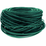 1000FT GREEN CAT6 STP PVC