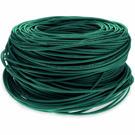 1000FT GREEN CAT6 STP PVC