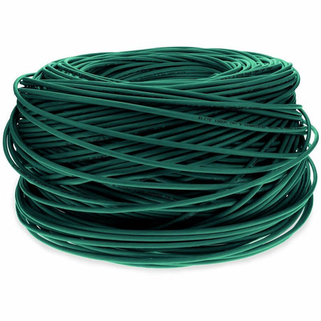 1000FT GREEN CAT6 STP PVC