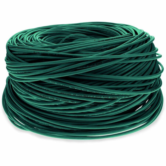 1000FT GREEN CAT6 STP PVC