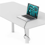 Compulocks Ledge Lock Adapter for MacBook Air 15" M2 and M3 with Keyed Cable Lock Silver