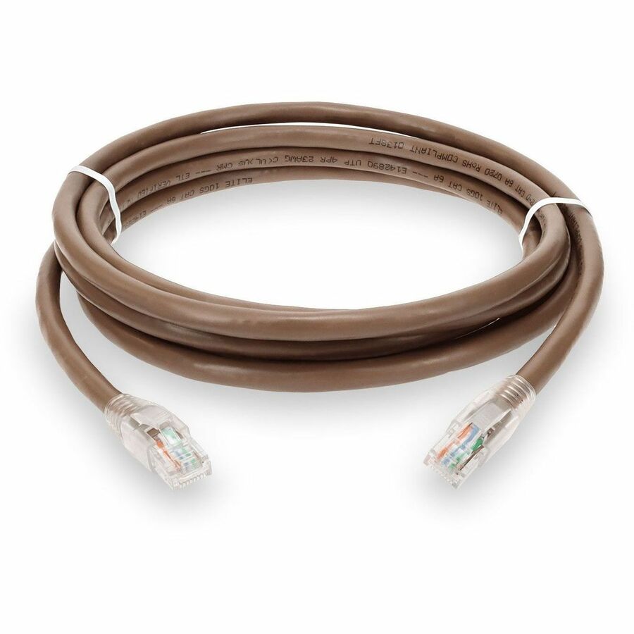5FT BROWN CAT6A UTP PVC