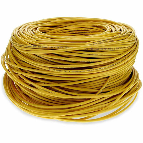 1000FT YELLOW CAT6 STP PVC