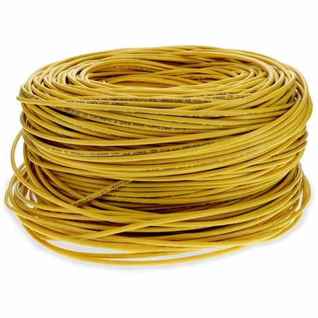 1000FT YELLOW CAT6 STP PVC