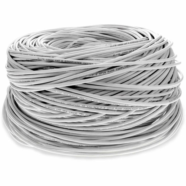 1000FT WHITE CAT6 STP PVC