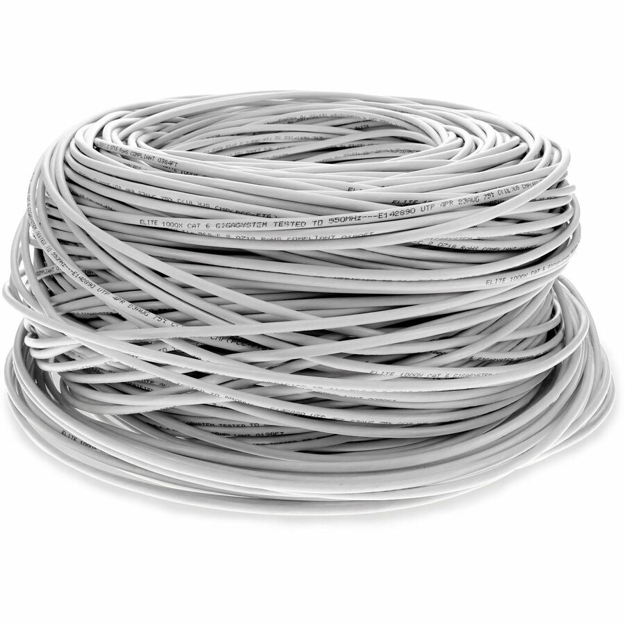 1000FT WHITE CAT6 STP PVC