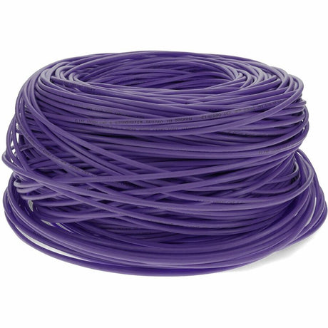 1000FT PURPLE CAT6 STP PVC