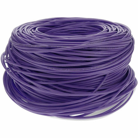 1000FT PURPLE CAT6 STP PVC