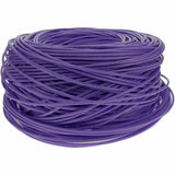 1000FT PURPLE CAT6 STP PVC