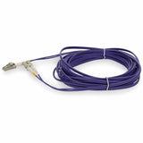 AddOn 6m LC to LC Purple OM4 Duplex OFNP (Plenum-Rated) TAA Fiber Patch Cable