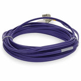 AddOn 6m LC to LC Purple OM4 Duplex OFNP (Plenum-Rated) TAA Fiber Patch Cable