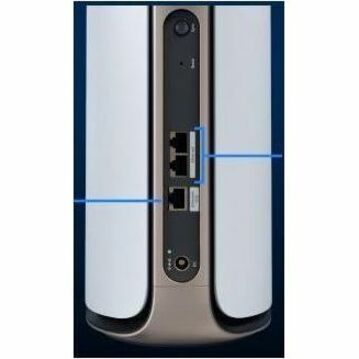 Netgear Orbi RBE970 Quad Band Wi-Fi 7 IEEE 802.11be 27 Gbit/s Wireless Access Point