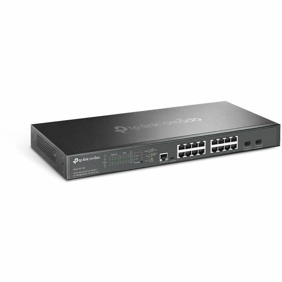 TP-Link Omada 16-Port 2.5G and 2-Port 10GE SFP+ L2+ Managed Switch with 8 Port PoE+