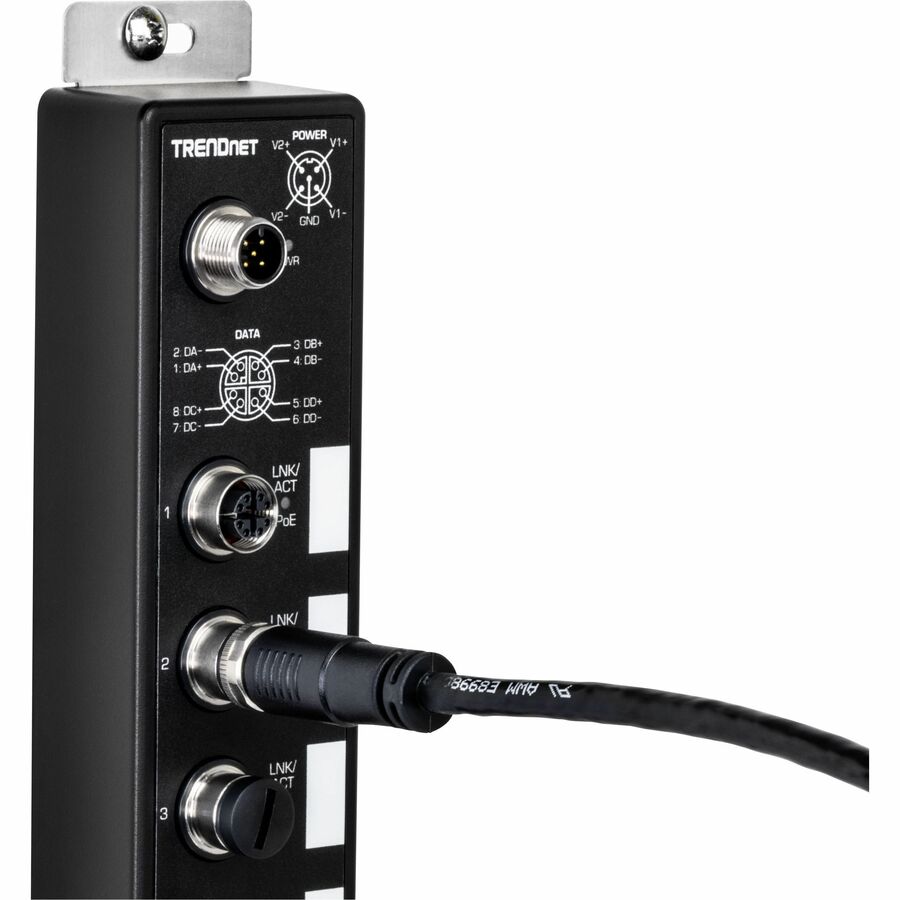 M12 to RJ 45 Ind Ethernet Cbl