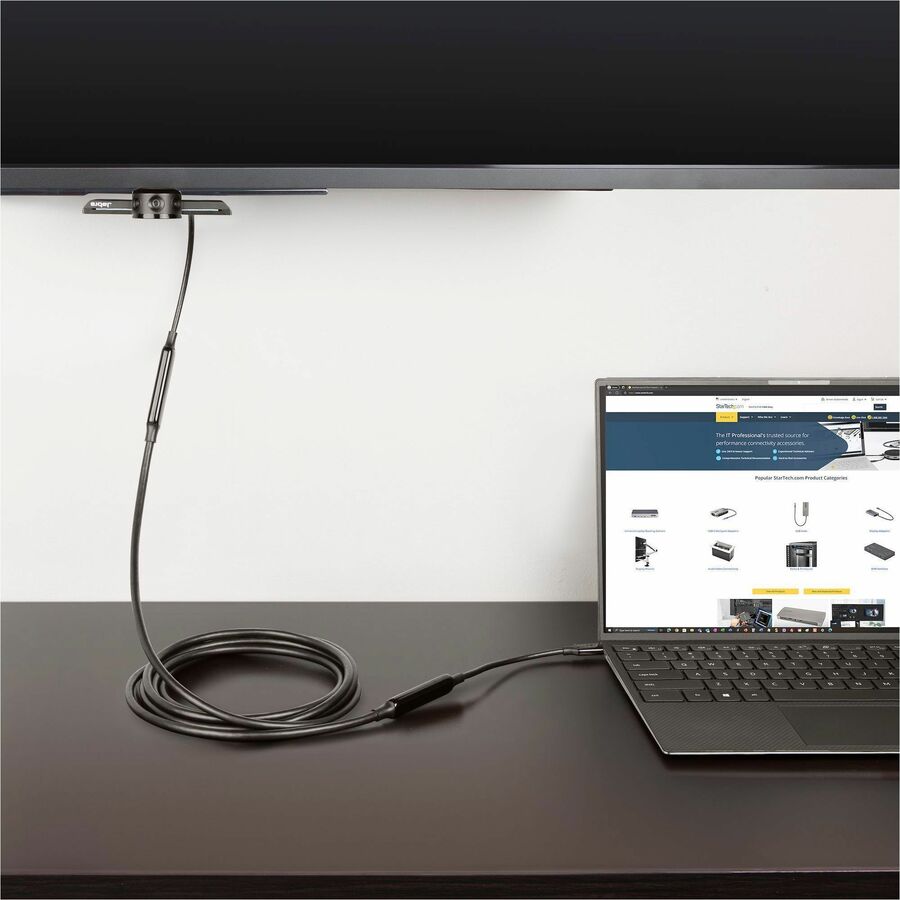 StarTech.com 3m (10ft) Active USB-C Cable, USB 3.2 Gen 2 10Gbps, Long USB Type-C Data Transfer Cable, 60W PD, 8K 60Hz, DP 1.4 Alt Mode