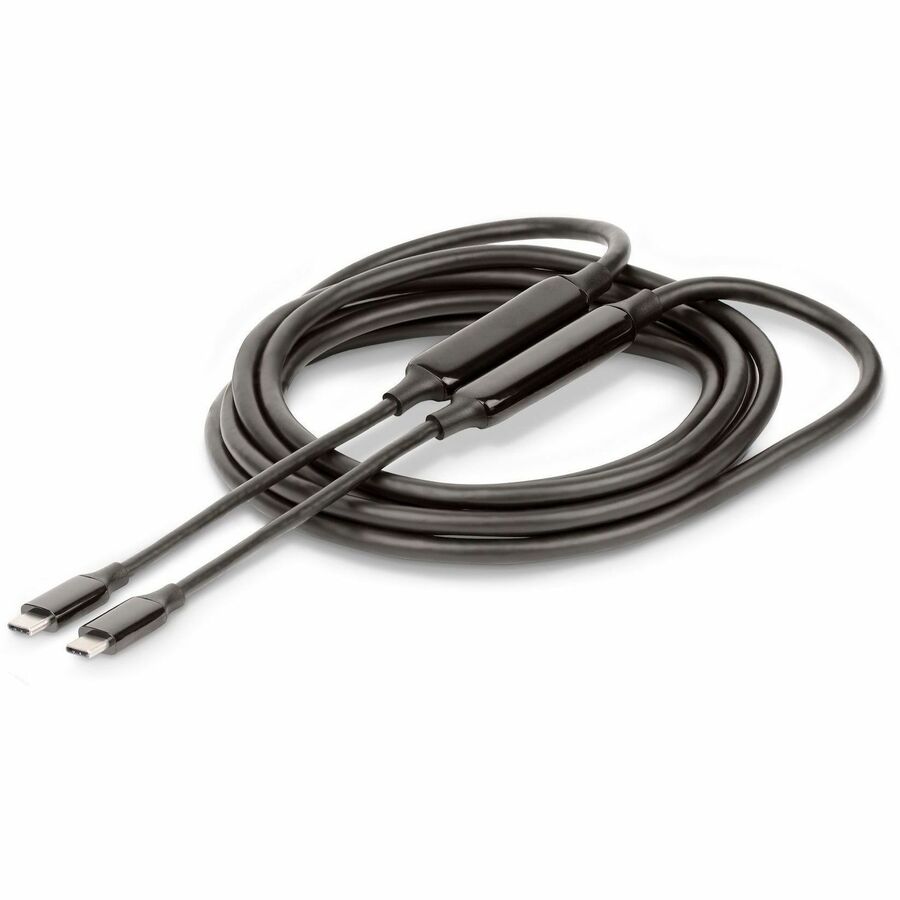 StarTech.com 3m (10ft) Active USB-C Cable, USB 3.2 Gen 2 10Gbps, Long USB Type-C Data Transfer Cable, 60W PD, 8K 60Hz, DP 1.4 Alt Mode