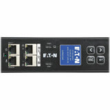 Eaton 3-Phase Managed Rack PDU G4, 120/208V, 24 Outlets, 24A, 8.6kW, L21-30 Input, 10 ft. Cord, 0U Vertical