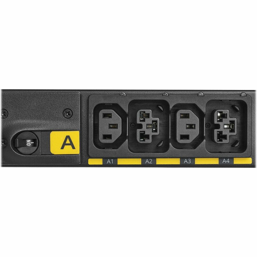 Eaton 3-Phase Managed Rack PDU G4, 120/208V, 24 Outlets, 24A, 8.6kW, L21-30 Input, 10 ft. Cord, 0U Vertical