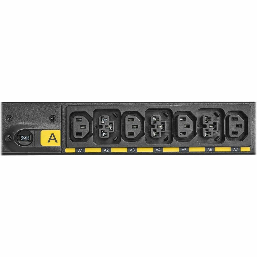Eaton 3-Phase Metered Input Rack PDU G4, 120/208V, 42 Outlets, 24A, 8.6kW, L21-30 Input, 10 ft. Cord, 0U Vertical