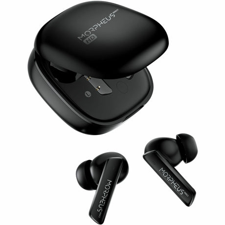 Morpheus 360 Pulse ANC Hybrid Wireless Noise Cancelling Earbuds TW7850HD - Hi-Res Audio - 6 Mems Microphones - 40H Playtime
