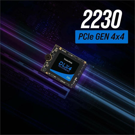 VisionTek DLX4 512 GB Solid State Drive - M.2 2230 Internal - PCI Express NVMe (PCI Express NVMe 4.0 x4)