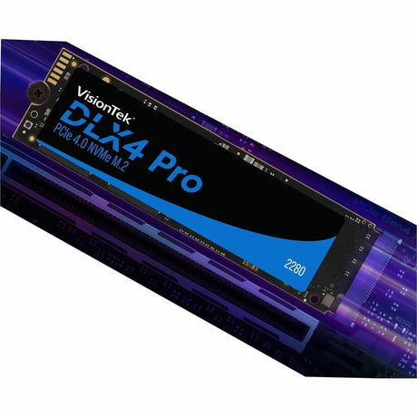 VisionTek DLX4 Pro 4 TB Solid State Drive - M.2 2280 Internal - PCI Express NVMe (PCI Express NVMe 4.0 x4)