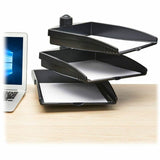 3-TRAY DOCUMENT HOLDER WITH