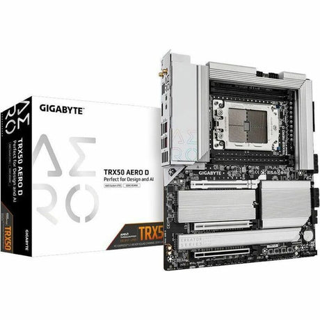 Gigabyte Ultra Durable TRX50 AERO D Desktop Motherboard - AMD TRX50 Chipset - Socket sTR5 - Extended ATX