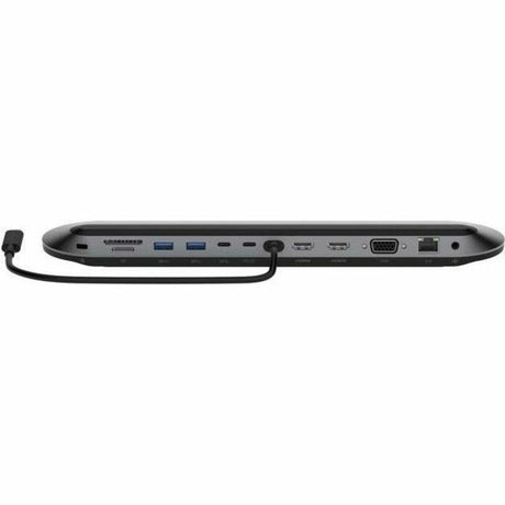 Belkin 11-in-1 Universal USB-C Docking Station - USB 3.2 - 10 Gbps - 100W - 2xHDMI, 1xVGA, 2xUSB-A, 1xUSB-C - Grey