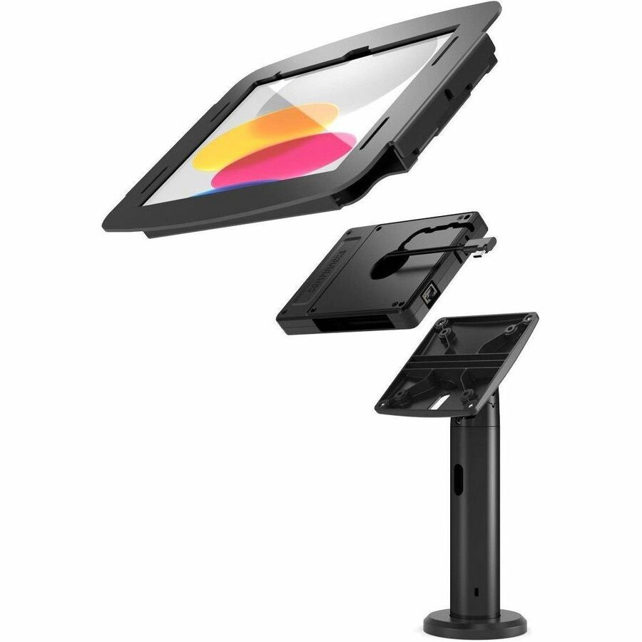 Compulocks Universal Tablet Magnetic Tilting Stand 8" Plus Hub Black